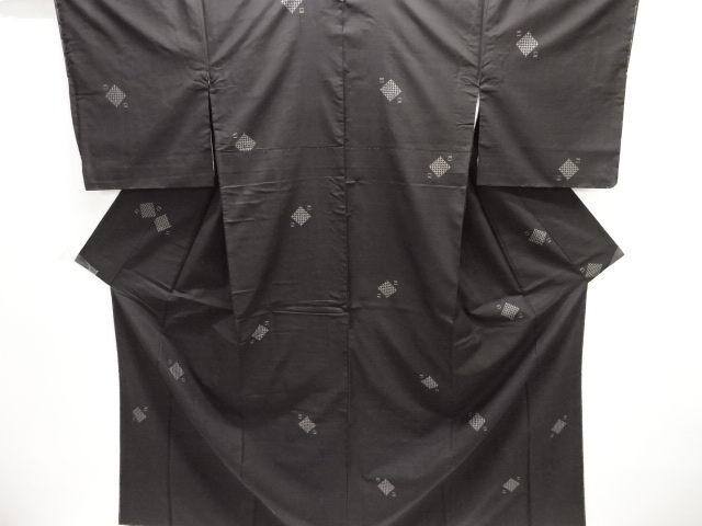 Japanese Kimono / Tsumugi Omeshi Silk